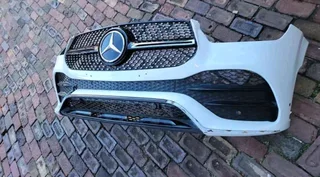 Mercedes benz GLE W167 front bumper available for sale.