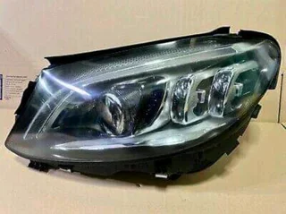 PERFECT MERCEDES C CLASS W205 C63 C43 AMG PASSENGER SIDE LED MULTIBEAM HEADLIGHT
