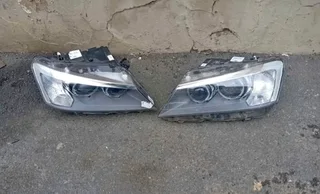 Bmw f25 x3 xenon preface headlight left and right available in stock