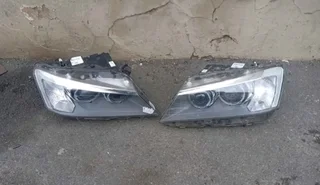 Bmw f25 x3 xenon preface headlight left and right available in stock