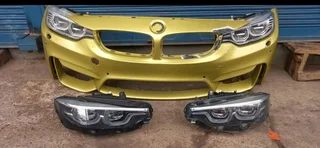BMW M4 Front bumper headlights fenders doors and all Spares available