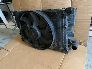 Mercedes Benz A-Class W176 radiator cooling fan