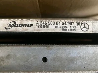 Mercedes Benz A-Class W176 radiator cooling fan