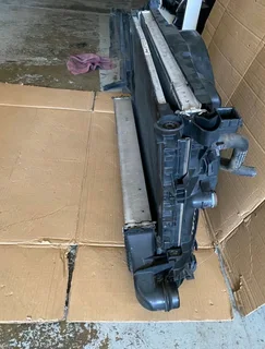 Mercedes Benz A-Class W176 radiator cooling fan