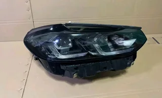 Bmw X3 G01 X4 G02 Lci Full Led Headlight Black Right Driver Side.