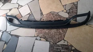 MERCEDES BENZ C-CLASS W205 COUPE STANDARD/NORMAL REAR BUMPER CHROME DIFFUSER/SPOILER AVAILABLE