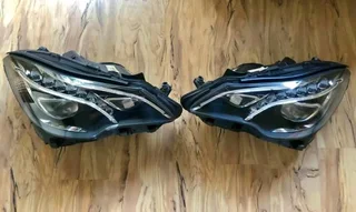 Mercedes Benz W207 E-class Coupe Full Led Left And Right Headlights Set