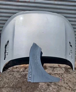 Range Rover Evoque bonnet and fender