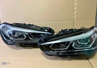 2021 2022 BMW X1 series F48 LCI LED Pair Side Headlights.