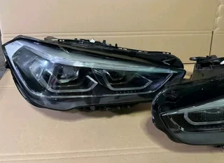 2021 2022 BMW X1 series F48 LCI LED Pair Side Headlights.