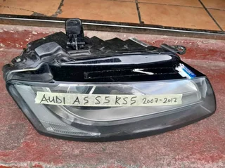 Headlight Audi A5  S5   2007/2012 model right side LED