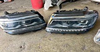 VW Tiguan R line Headlights Led And Right Side