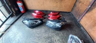 Mercedes Benz W213 single xenon headlights and taillights available for sale clean clean