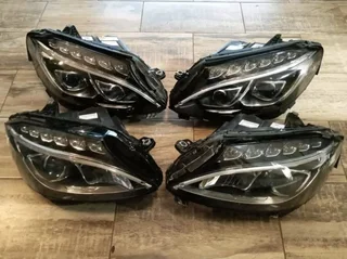 Single Xenon and Double Xenon Headlights for Mercedes-Benz w205 C Class