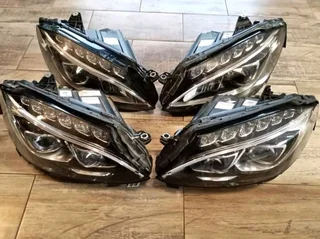 Single Xenon and Double Xenon Headlights for Mercedes-Benz w205 C Class