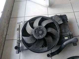 Mercedes Benz W203 C Class radiator set for sale