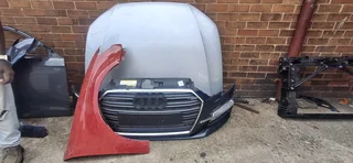 Audi A3 2017 hatchback front bumper,bonnet,fenders headlights available for sale clean