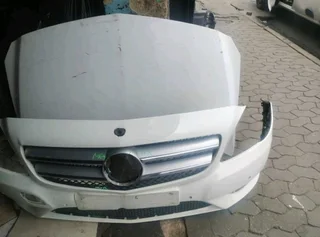 2012-2015 MERCEDES B CLASS W246 FRONT BUMPER AND BONNET
