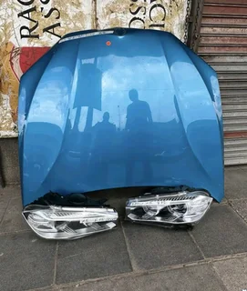 BMW X5 F15 Headlights, Bumper and Bonnet available