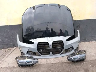 BMW G82 M4 COMPLETE FRONT, HEADLIGHTS, BUMPER AND BONNET