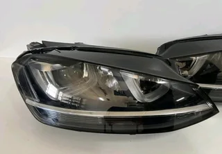 VW Golf 7 TSI Xenon Headlights available for sale clean clean