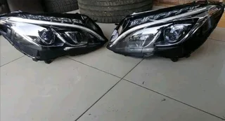 W205 USED CLEAN ALUMINUM BONNETW205 FRONT AND REAR HEADLIGHTS AVAILABLE