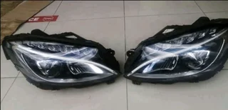W205 USED CLEAN ALUMINUM BONNETW205 FRONT AND REAR HEADLIGHTS AVAILABLE