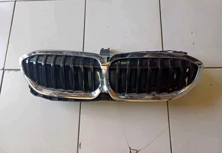 BMW M-Sport G20 G21 Front Kidney Grille &amp;  Upper Air Shutter Flap Grille