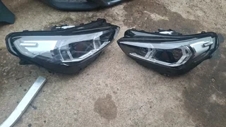 Bmw X1 U11 2020-2023 bonnet,front bumper,stiffner, headlights available clean