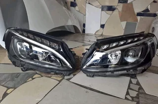 MERCEDES BENZ C CLASS W205 LED XENON HEADLIGHTS