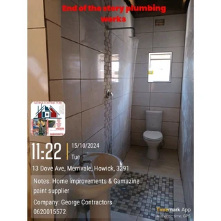 Plumbing and tilling installation 0620015572