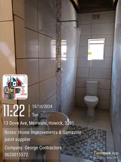 Plumbing and tilling installation 0620015572