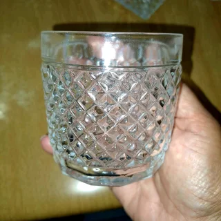 Vintage 1980s Wheaton do Brasil 7-Piece &#34;On the Rocks&#34; Decanter Set