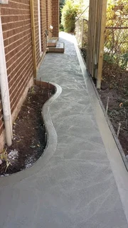 Retaining blocks and Concrete