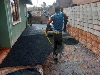 Taring,Paving,  retaining walls,potholes and instant