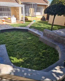 Evergreen grass fresh from the farm