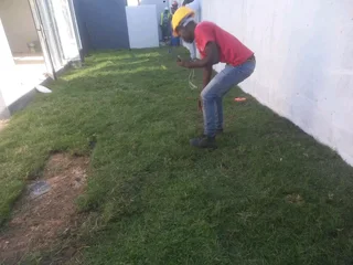 Installation and installation of real grass