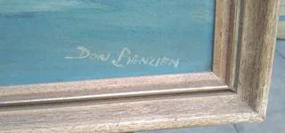 Famous south African artists GHW Pohl and Don Benzien