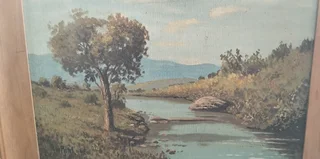 Famous south African artists GHW Pohl and Don Benzien