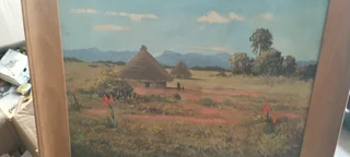 Famous south African artists GHW Pohl and Don Benzien