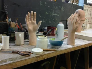 Sculpture mold making and latex masks and anything art related