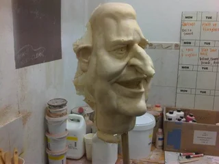 Sculpture mold making and latex masks and anything art related