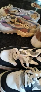 Lady&#39;s sneakers and ankle boots