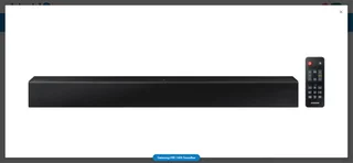 Samsung T-Series Soundbar HW-T400 2.0ch. With Built-in Woofer