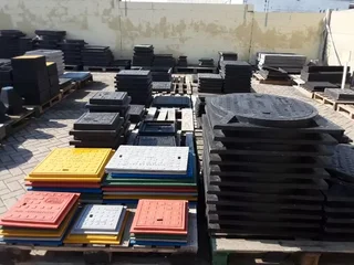 Polymer Manhole Covers Lockable Anti-Theft