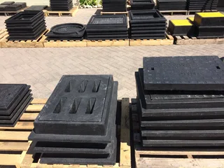 Polymer Manhole Covers Lockable Anti-Theft