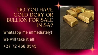 Do you have gold for sale in SA?
