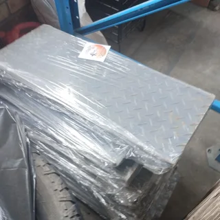 Steel steps brand new