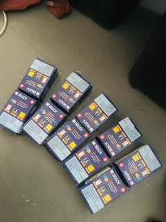 Brady 9.5mm black on yellow cartridges