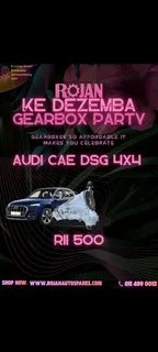 Audi CAE DSG 4×4 gearbox - R11,500